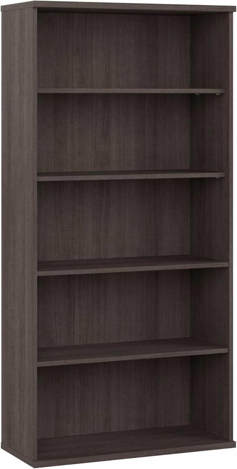 Bush Business Furniture Hybrid Tall 5 Shelf Bookcase