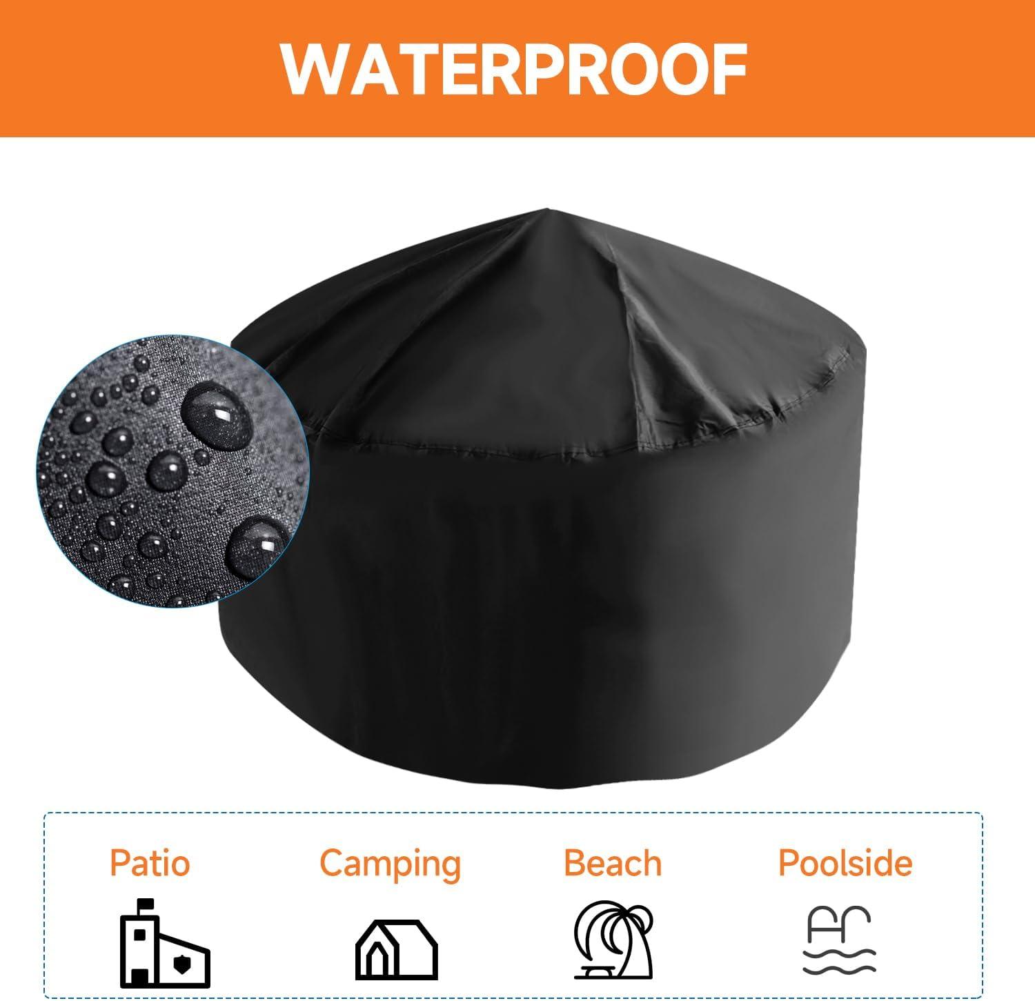 Classy Home 32'' Round Steel Fire Pit Accessory