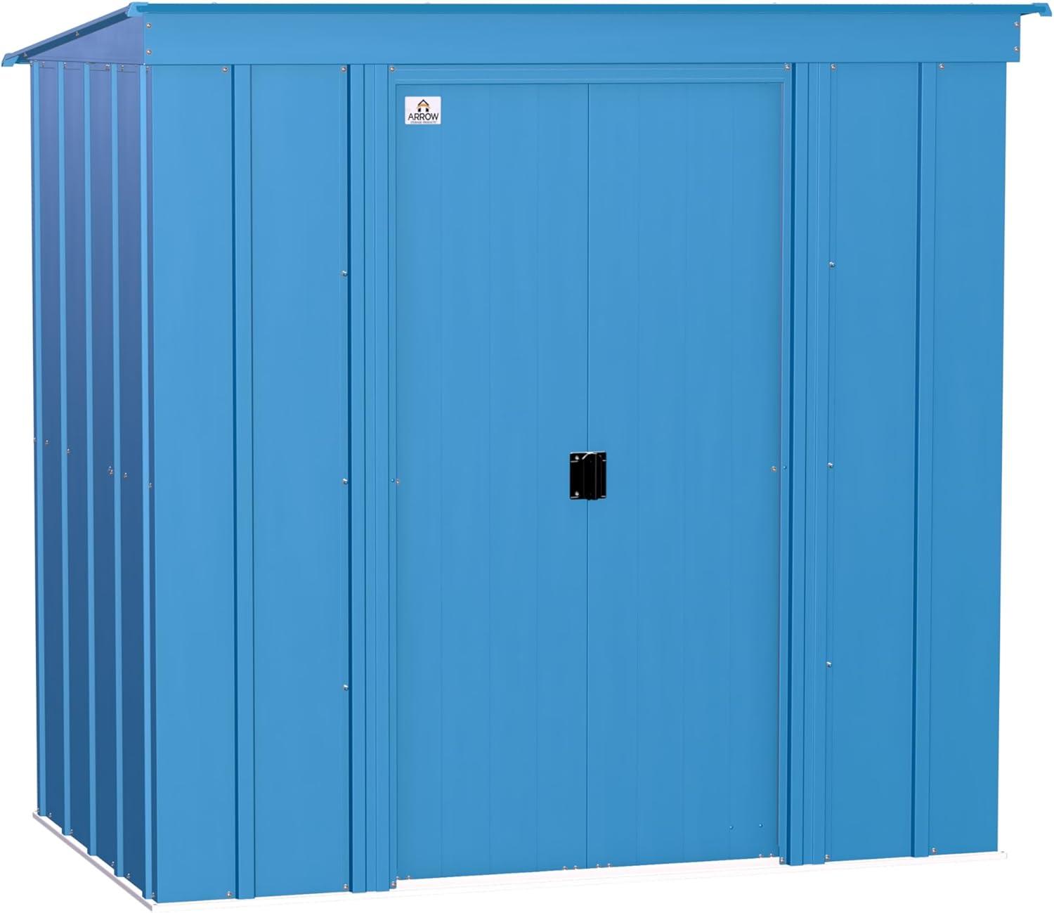 Arrow Arrow 6 ft. W x 4 ft. D Metal Tool Shed