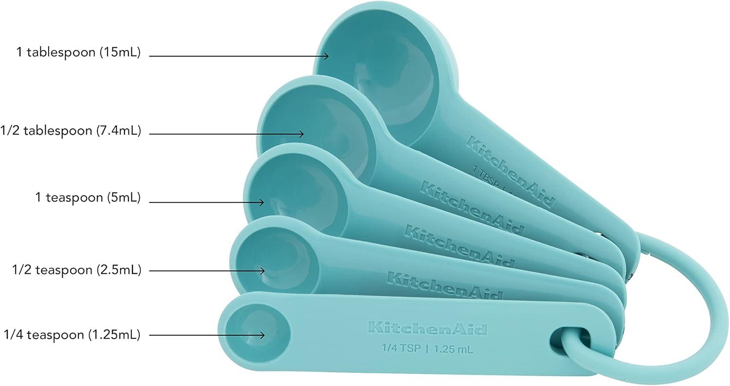 KitchenAid Measuring Spoons Aqua Sky