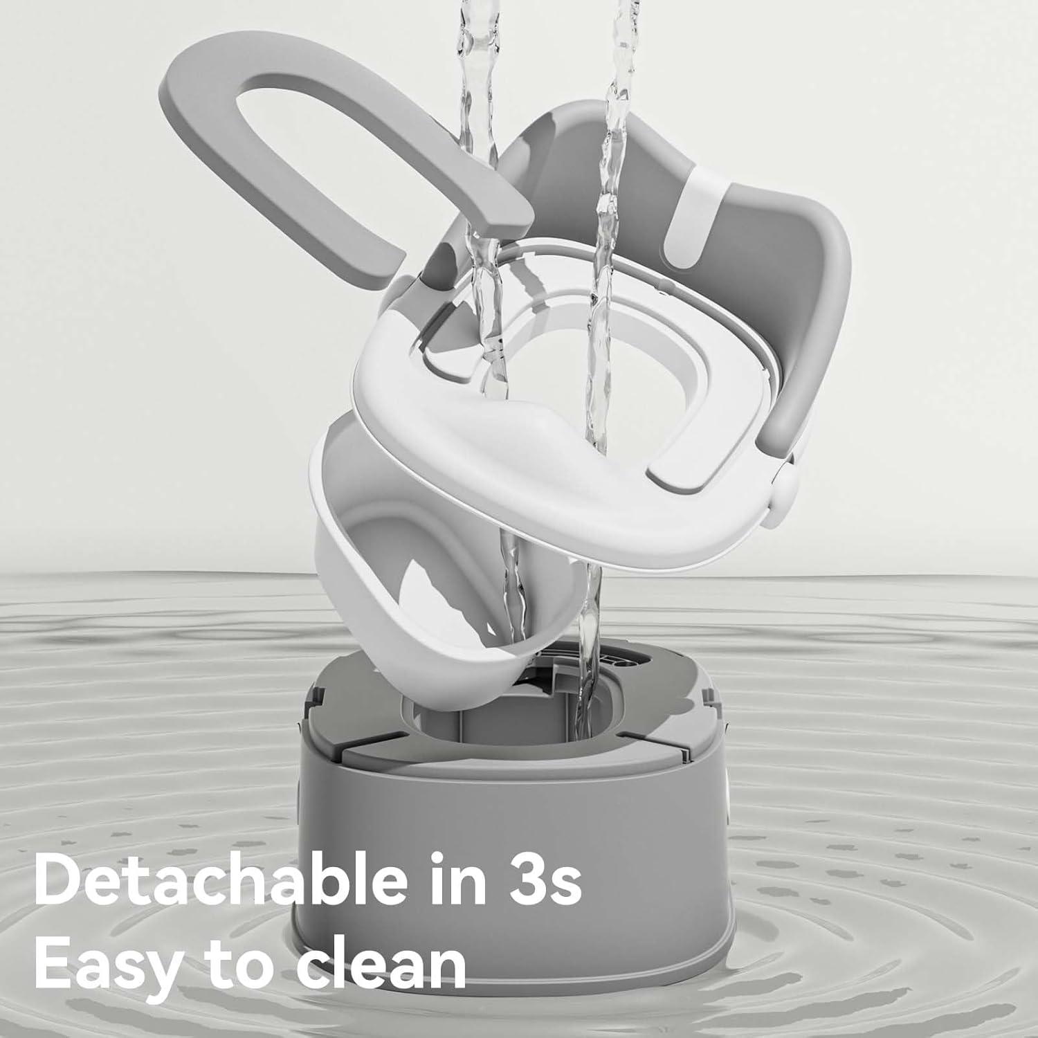 BabyBond 3 in 1 Potty Training Toilet & Training Seat & Sturdy Step Stool,Pink