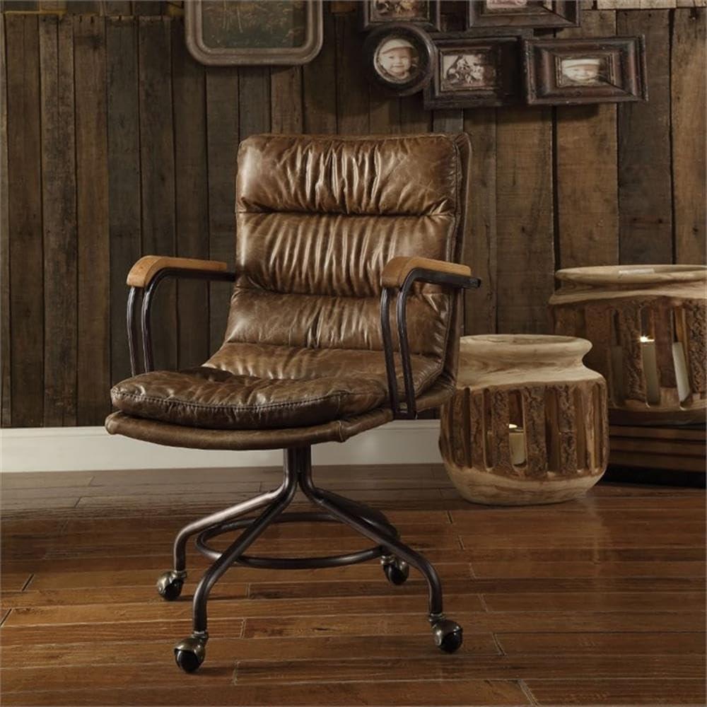 Midas Genuine Leather Task Chair