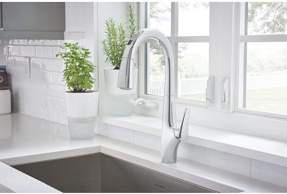 American Standard Avery Selectronic Single-Handle Pull-Down Sprayer Kitchen Faucet in Stainless Steel