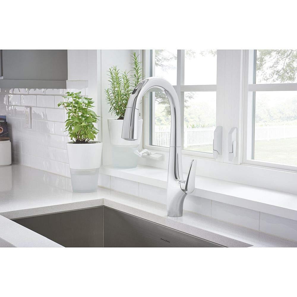 American Standard Avery Selectronic Single-Handle Pull-Down Sprayer Kitchen Faucet in Stainless Steel