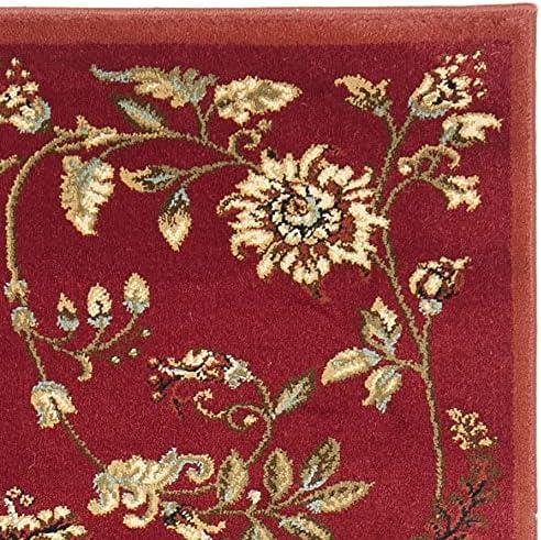 Lyndhurst LNH552 Power Loomed Runner Rug - Red/Multi - 2'3"x8' - Safavieh