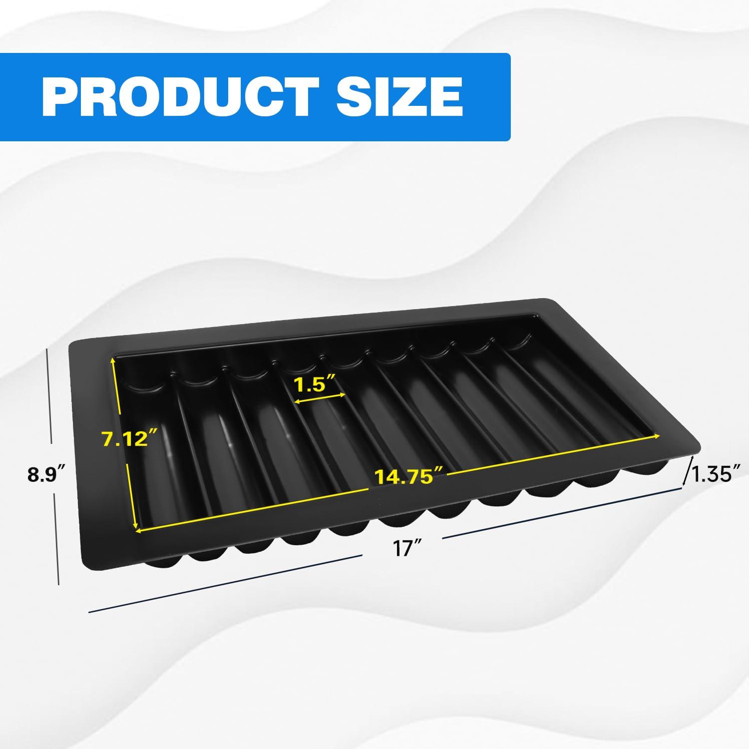 GSE Games & Sports Expert 9 Row Casino Poker Table Dealer Chip Tray