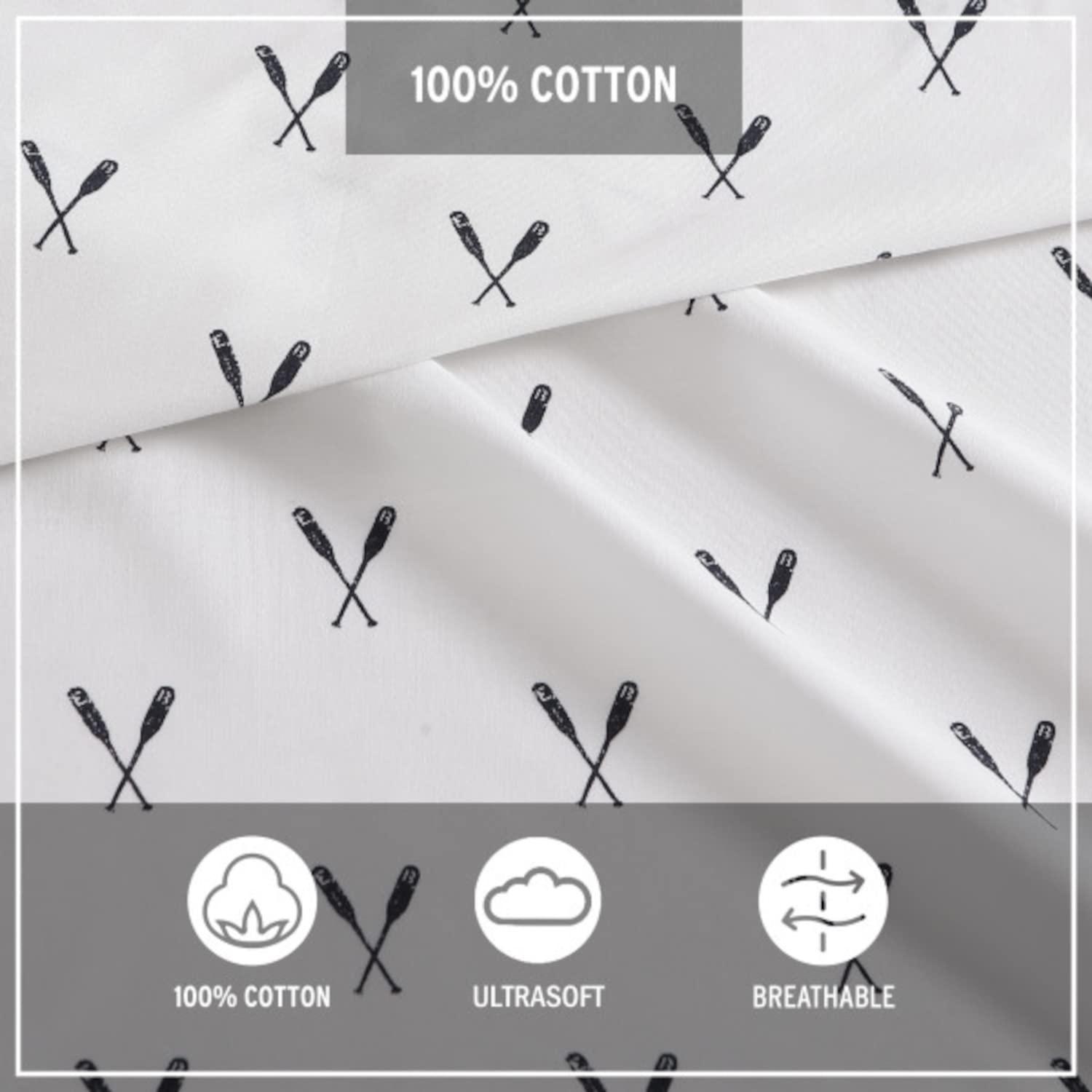 Eddie Bauer Printed Cotton Percale Sheet Sets
