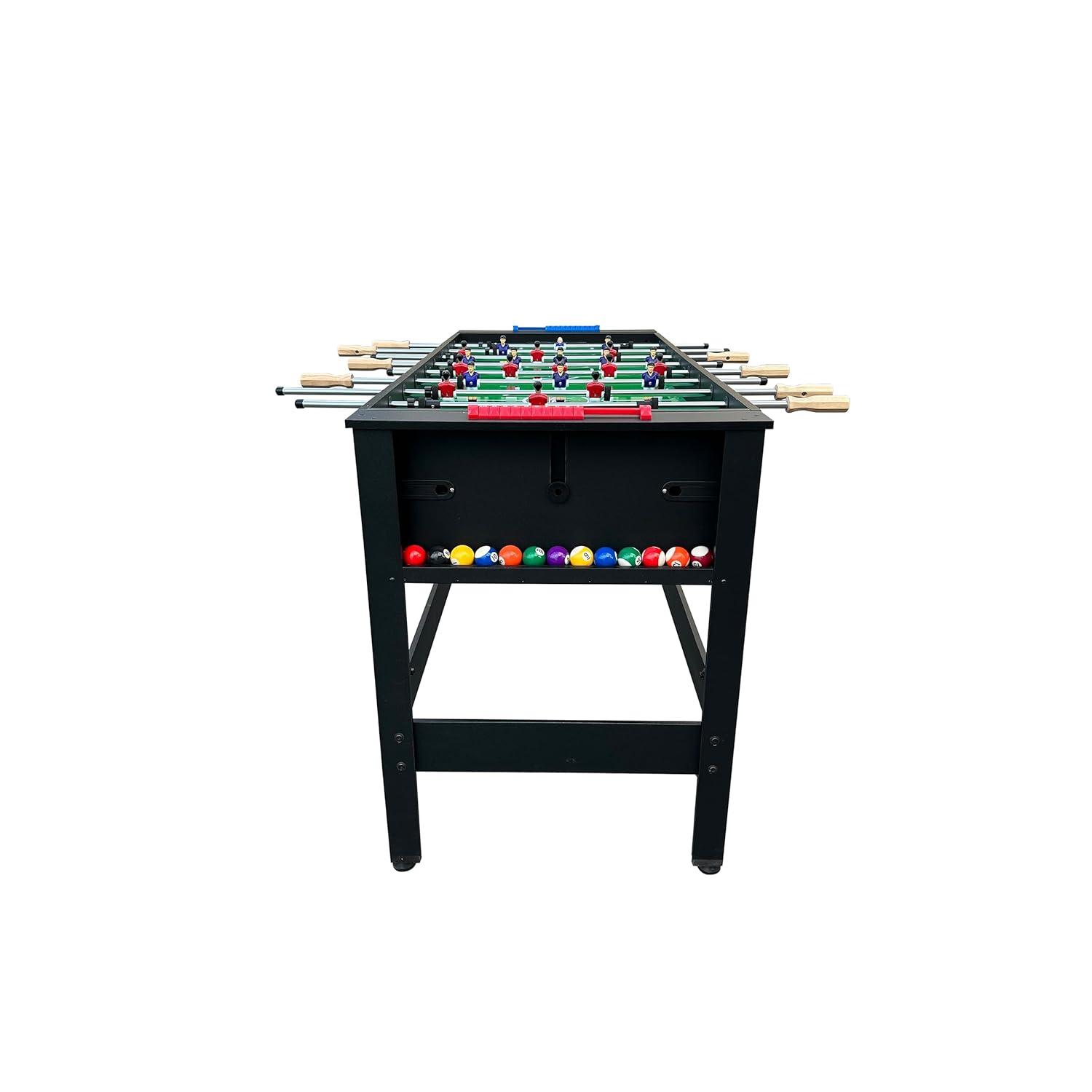 KICK Foosball Tables KICK Twain 48" 2-in-1 Swivel Multi Game Table - Billiards & Foosball-Home & Game Room Entertainment