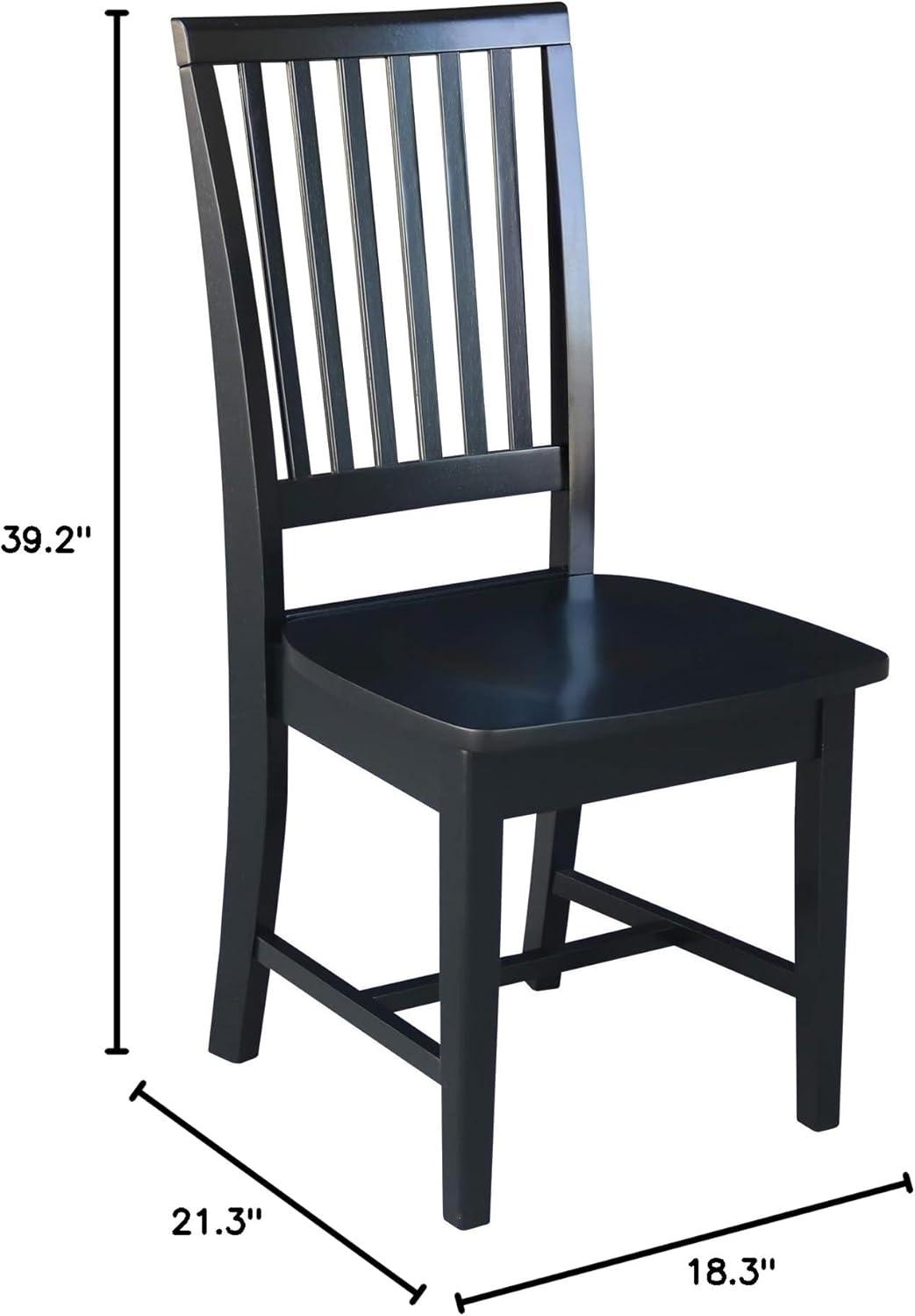 Set of 2 Mission Side Chair - International Concepts