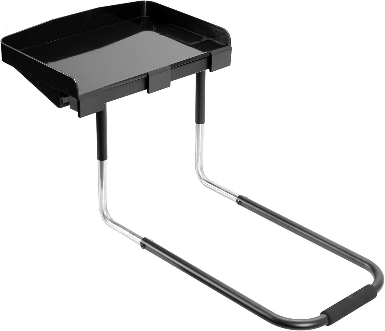 SideKiix Black Bedside Nightstand Shelf for Bunk Beds & Bed Frames, 17" x 11" Tray