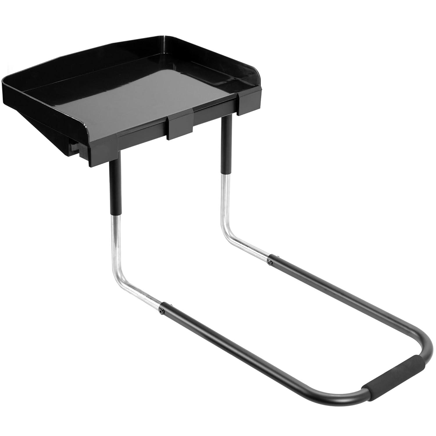 SideKiix Black Bedside Nightstand Shelf for Bunk Beds & Bed Frames, 17" x 11" Tray