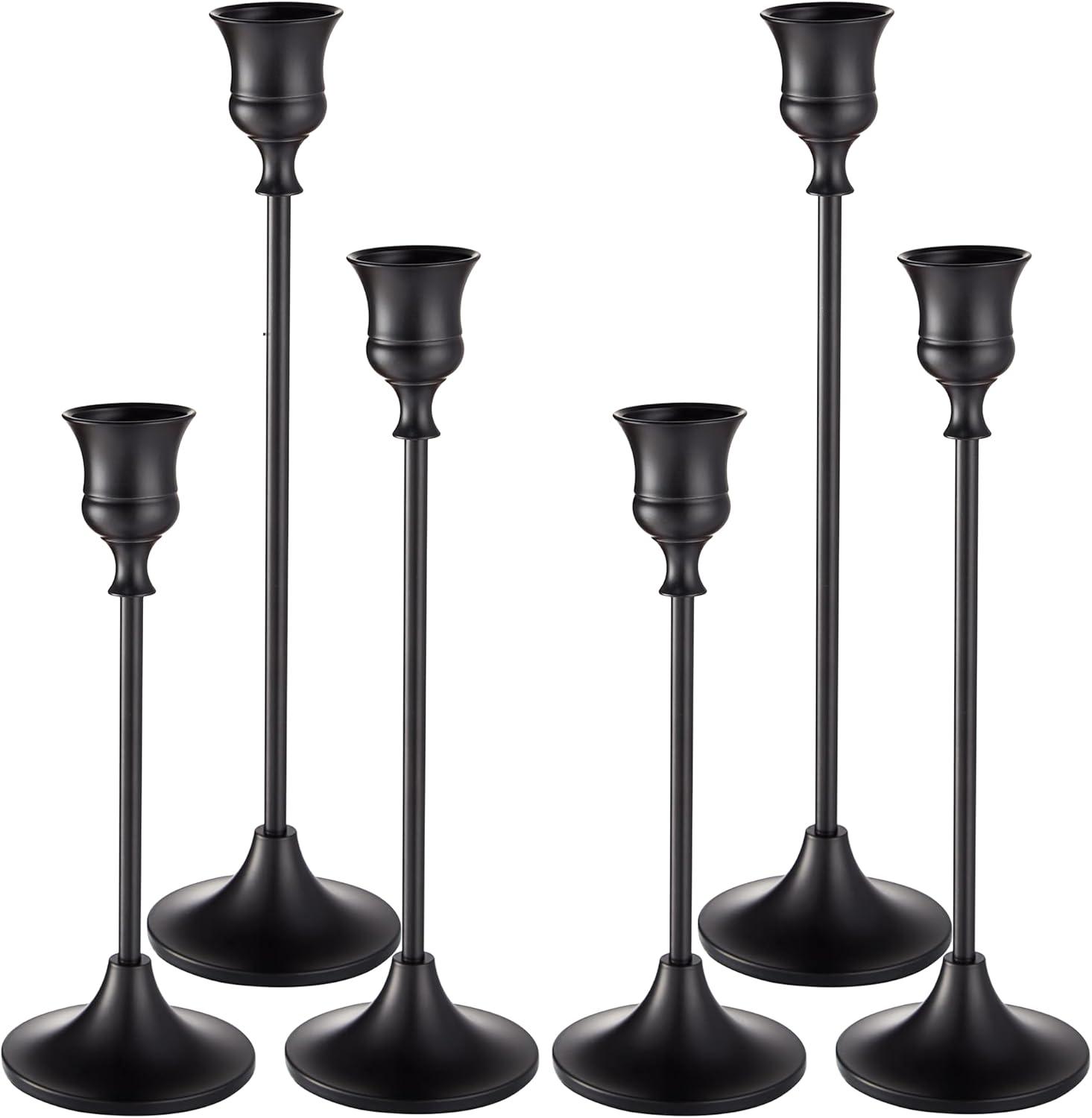 9.3'' H Metal Tabletop Candlestick