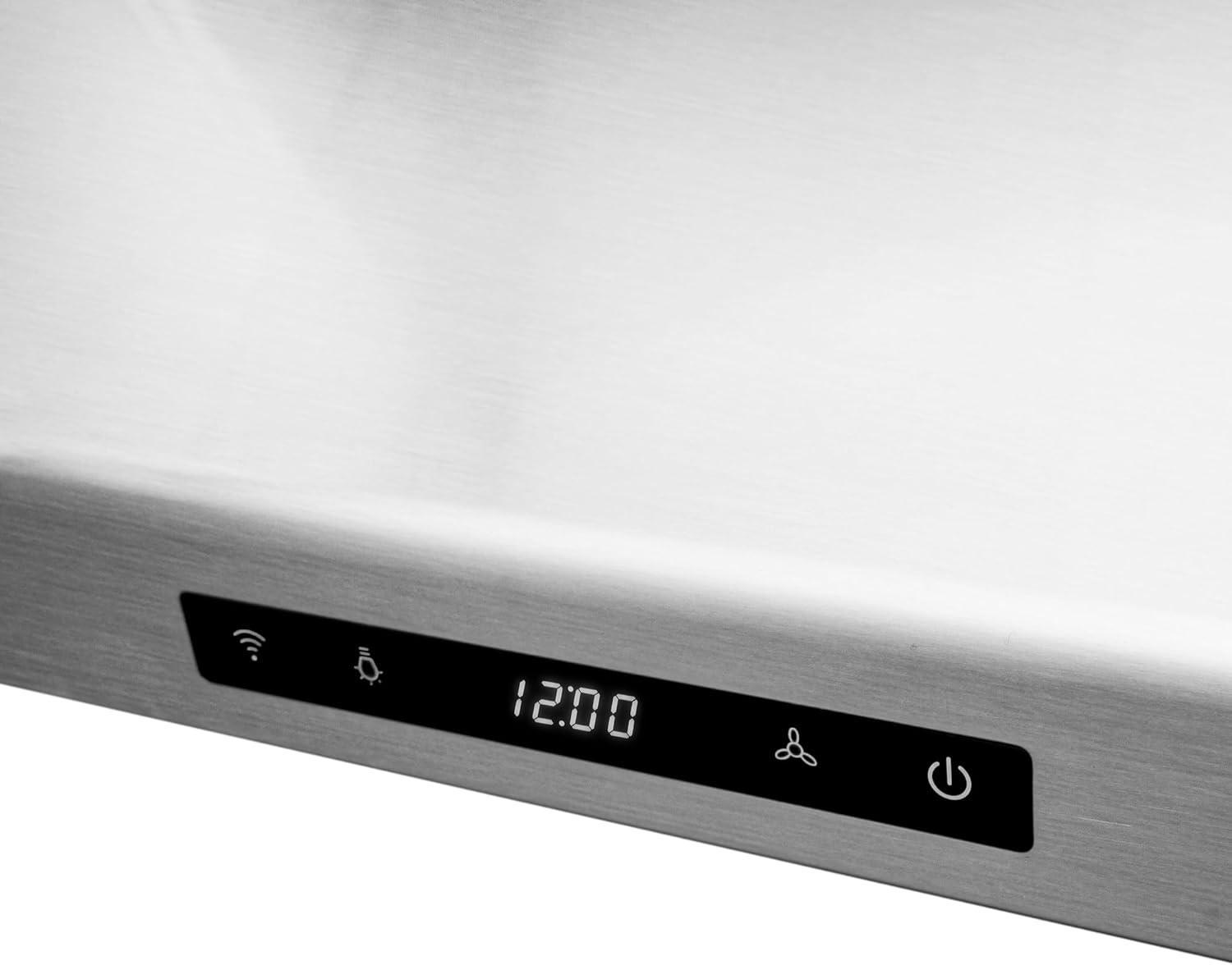 Cosmo 36 in. Haven Collection Ducted Under Cabinet Range Hood, Touch Controls, LED Lights, Permanent Filters, Stainless Steel