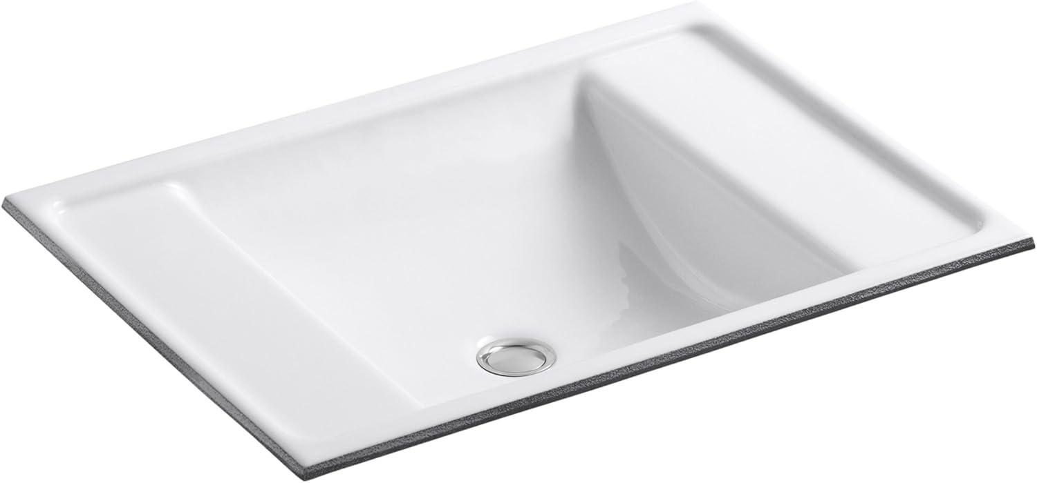 Alteo Metal Rectangular Undermount Bathroom Sink with Overflow