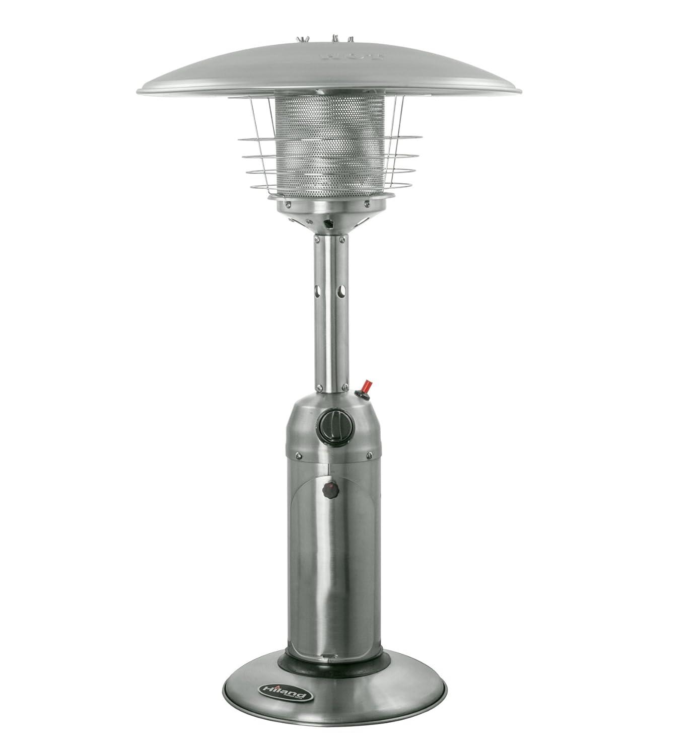 Miceli 11000 Stainless Steel Propane Tabletop Patio Heater