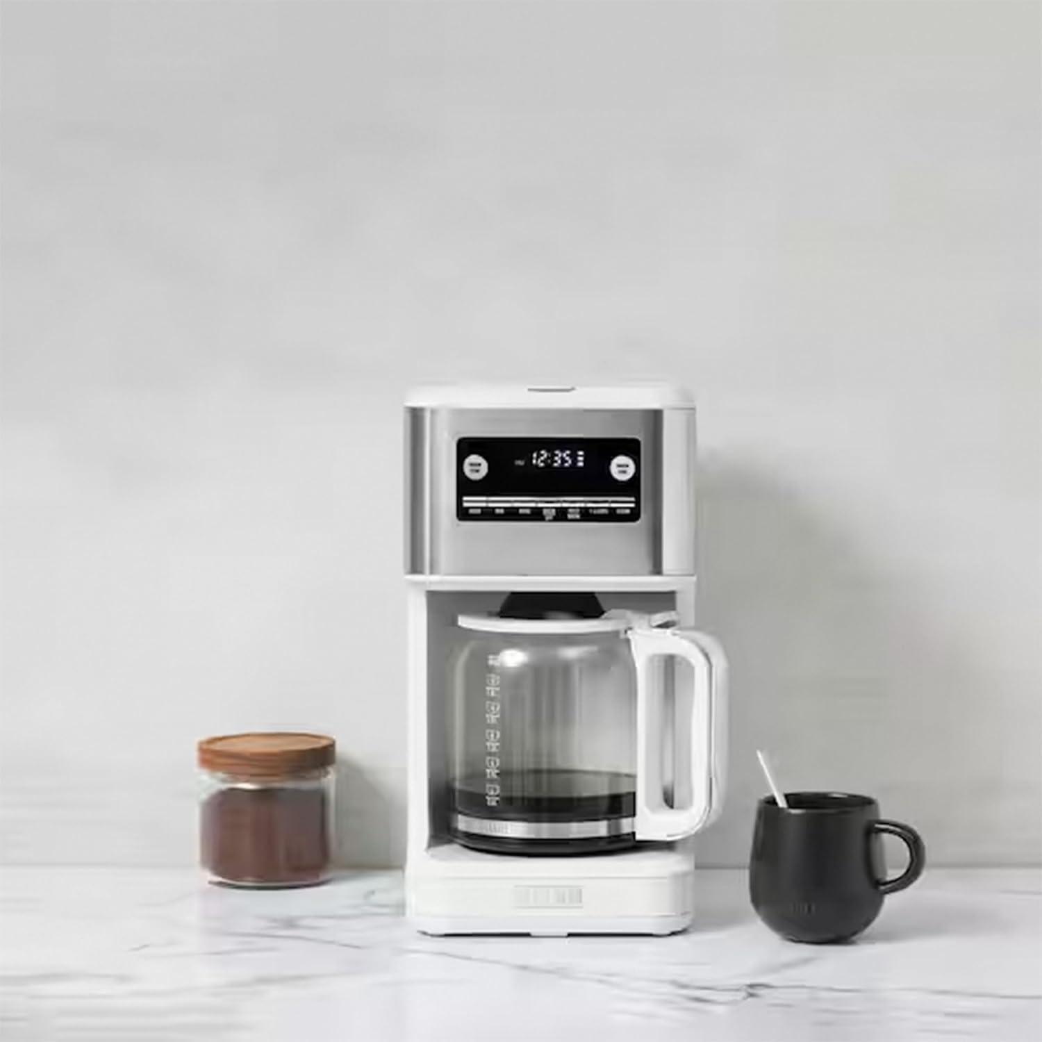 HADEN Generous Brew White 14-Cup Drip Coffee Maker