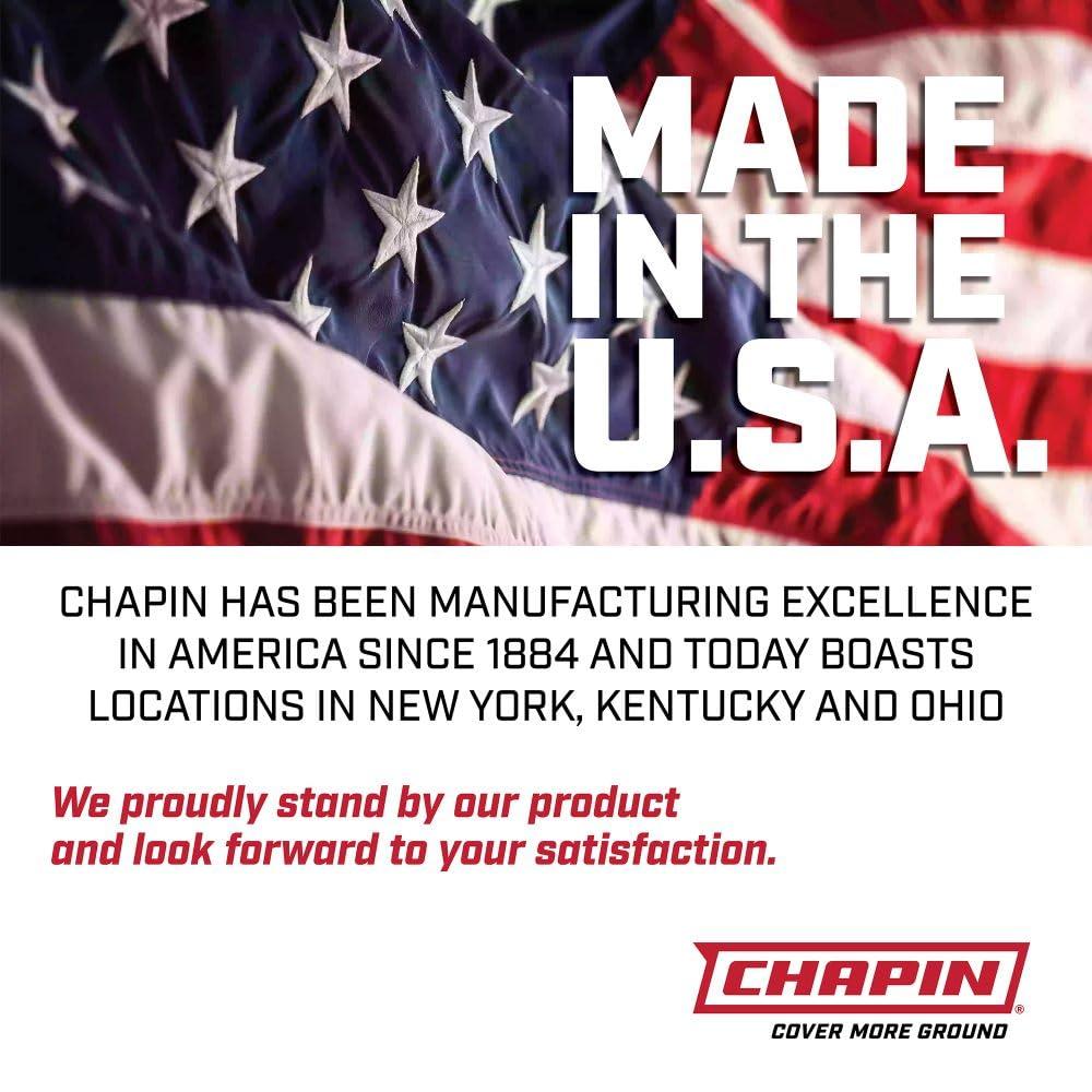 1 Gal. Lawn, Garden and Multi-Purpose Poly Tank Sprayer with Adjustable Nozzle for Fertilizers