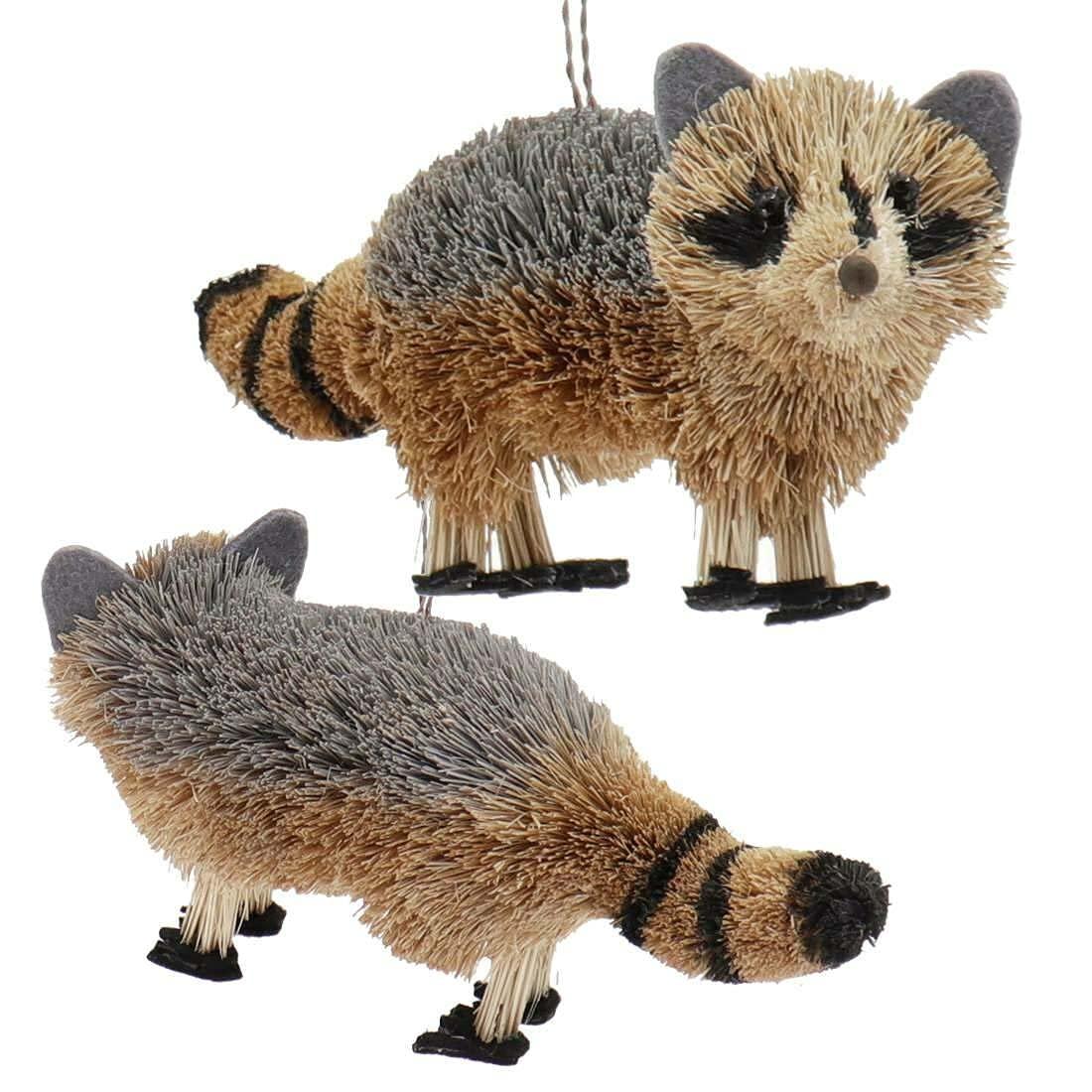 Kurt Adler Buri Woodland Animal Decorative Holiday Ornament Set (5 Pack)