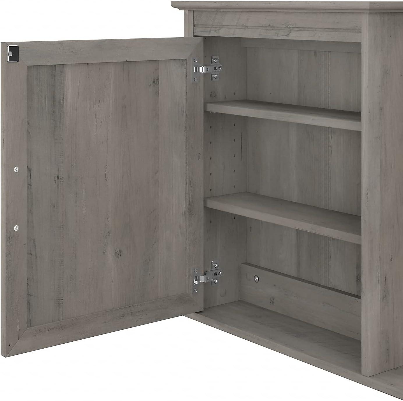 32''W Surface Framed Medicine Cabinet with Mirror