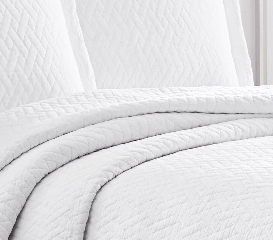 Tommy Bahama Home Tommy Bahama Raffia Solid Cotton Reversible Quilt Set