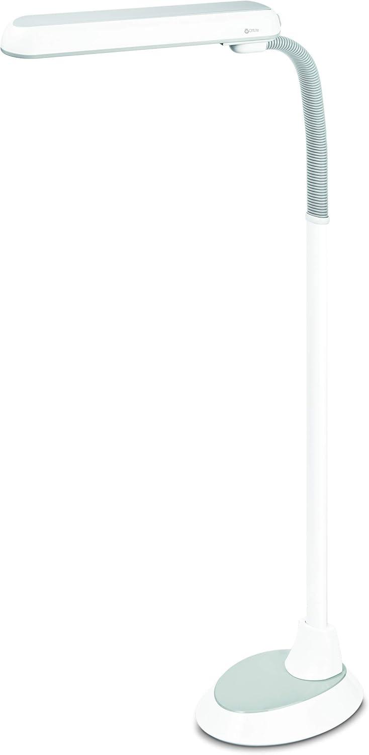 OttLite 24 Watt Floor Lamp with Flexible Neck