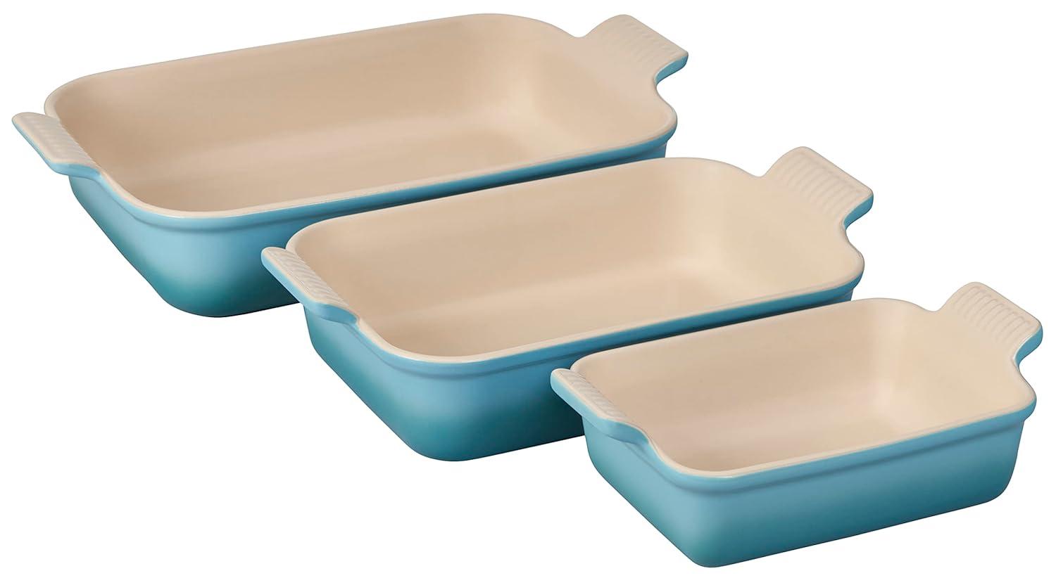 Le Creuset Le Creuset Stoneware 3 Piece Baking Dishes