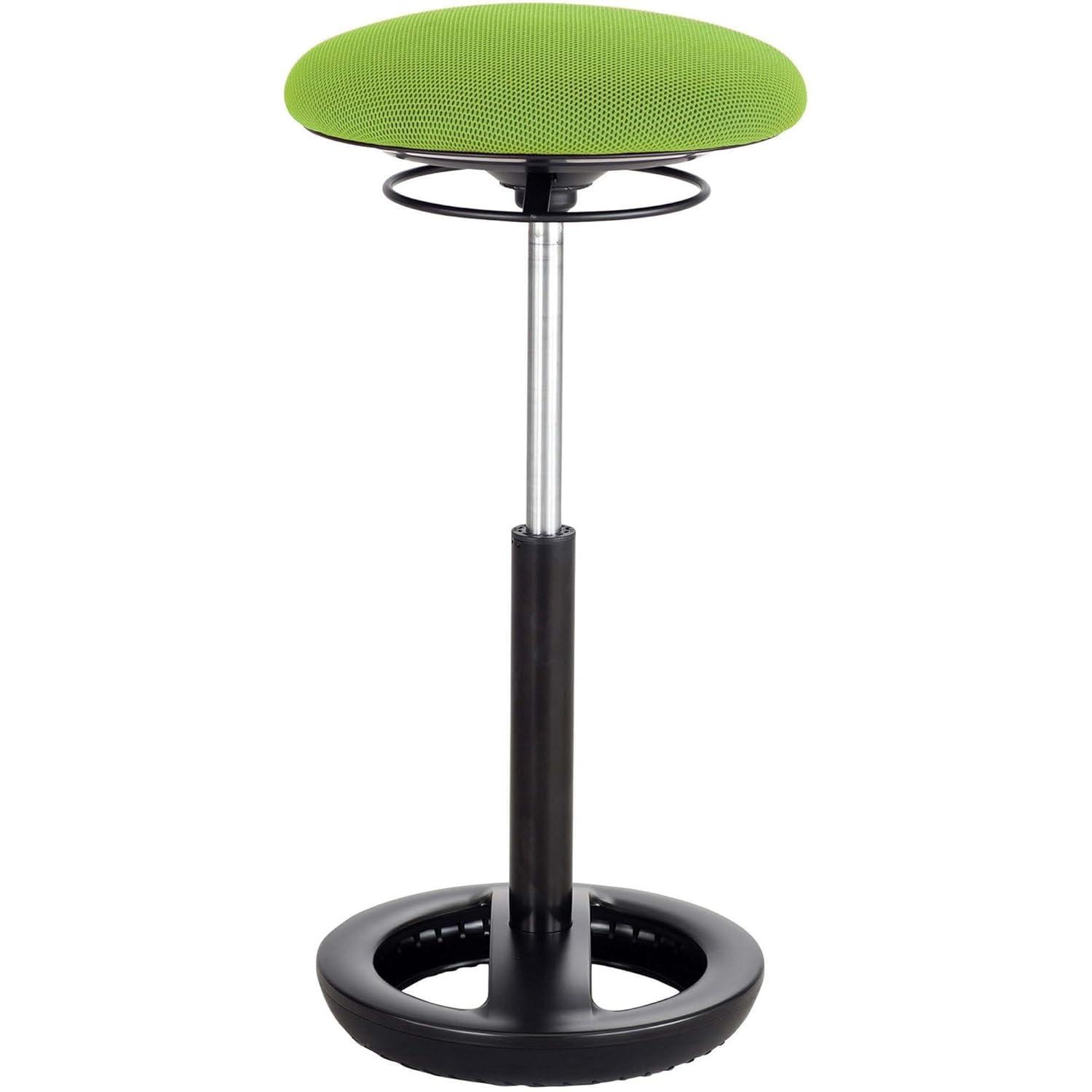 Safco Twixt Active 32" Backless Drafting Chair in Green