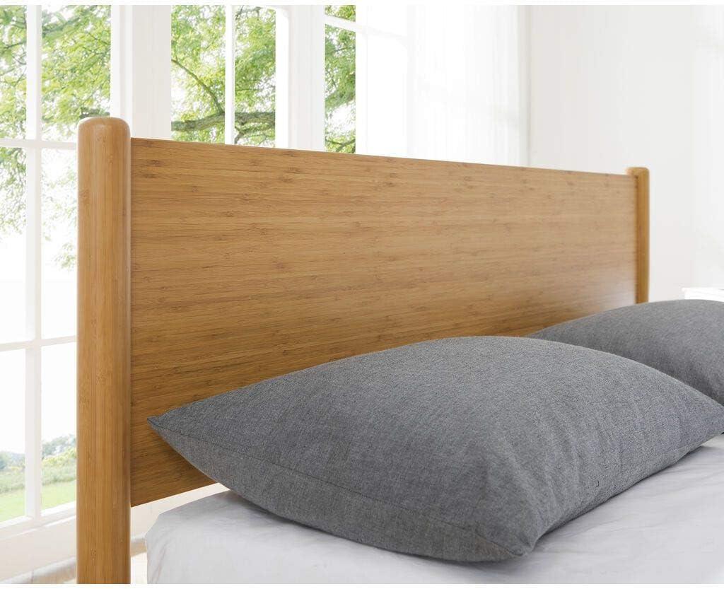 Eco Ridge by Bamax Ria Queen Platform Bed, Caramelized