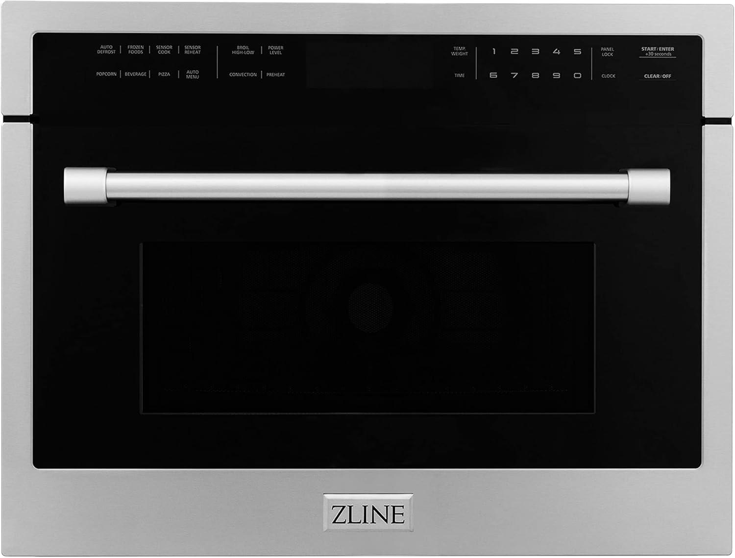 ZLINE 24" 1.6 cu ft. Built-in Convection Microwave Oven with Speed and Sensor Cooking