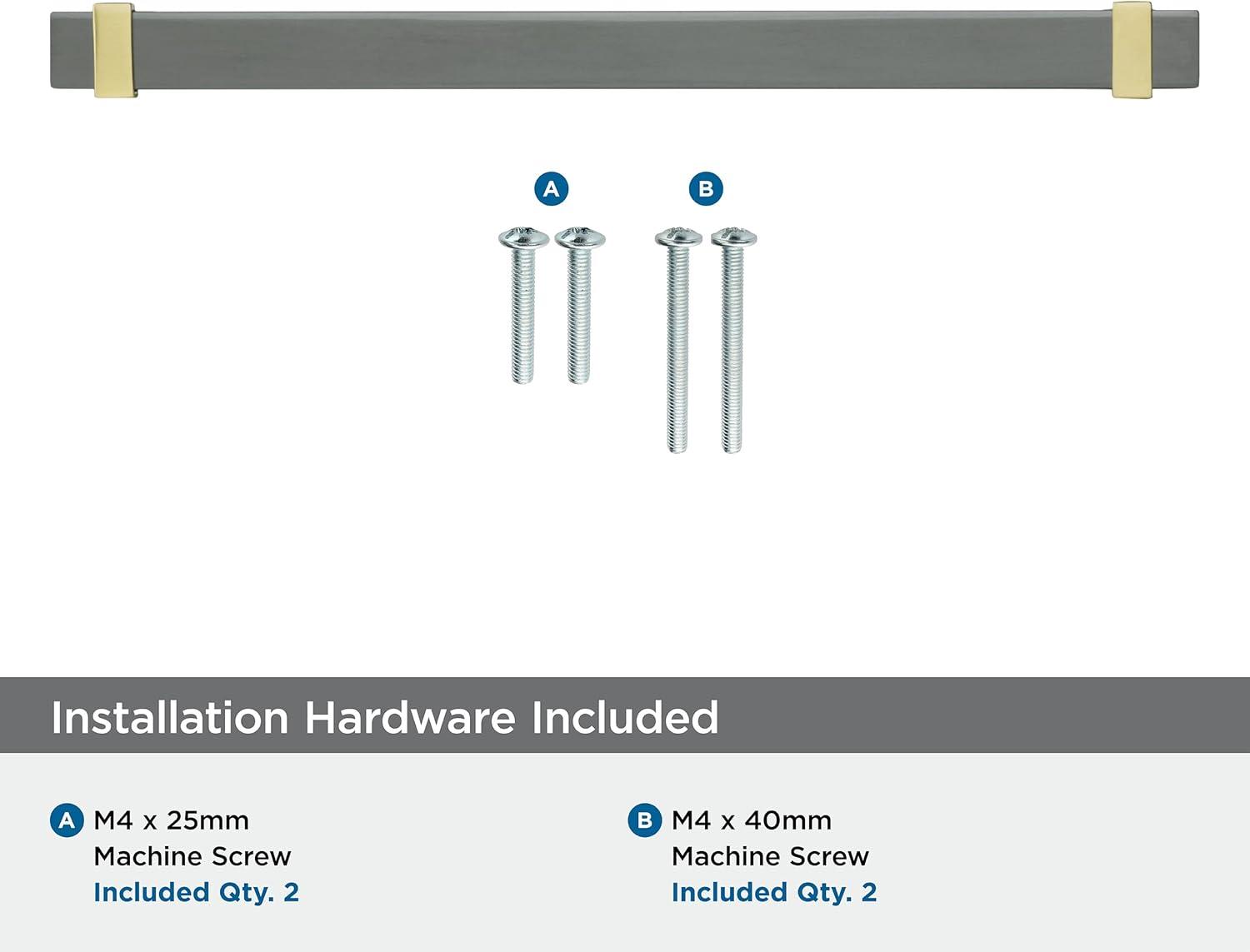 Amerock Overton Split Finish Cabinet or Drawer Pull