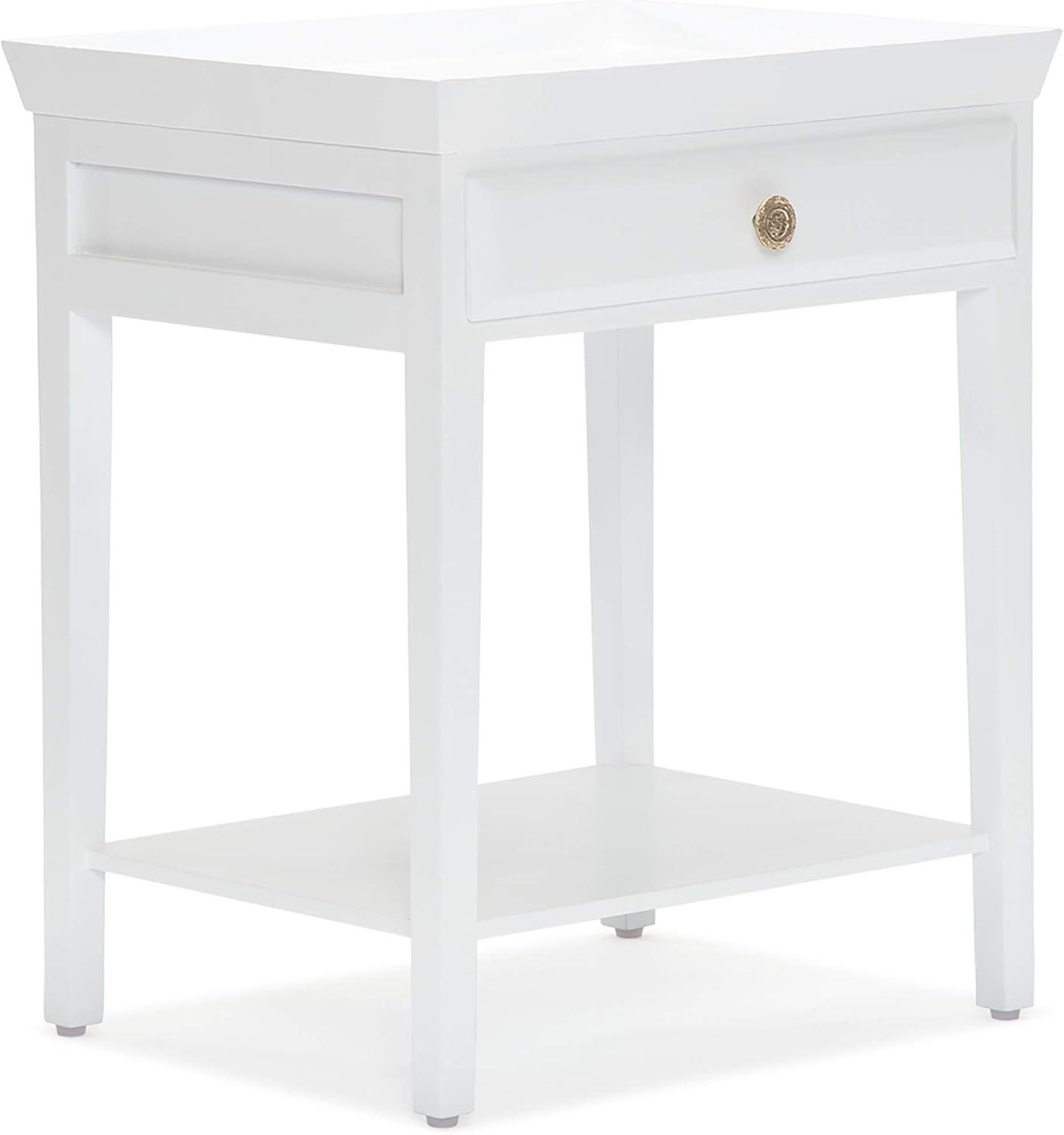 Finch Morris Hampton 2-Tier Bedside Table with Drawer