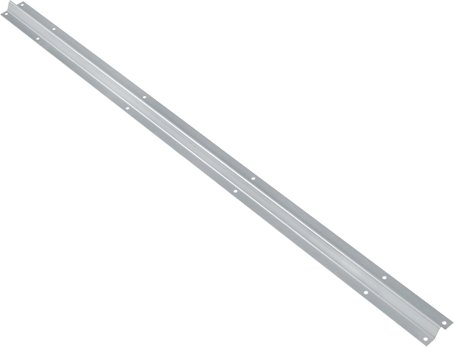 Regency 46" Metal V-Channel Tabletop Support Stiffener, Silver