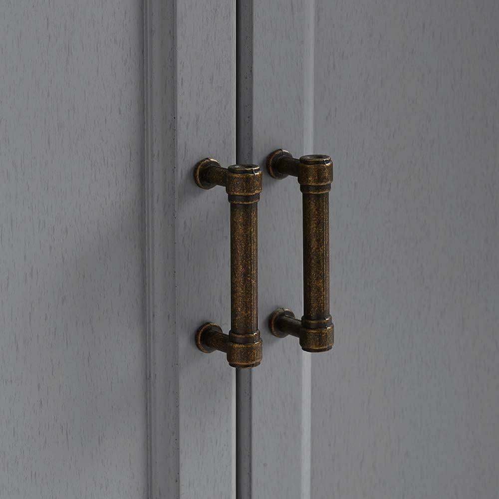 Tara Wall Decorative Wall Cabinet Gray - Crosley