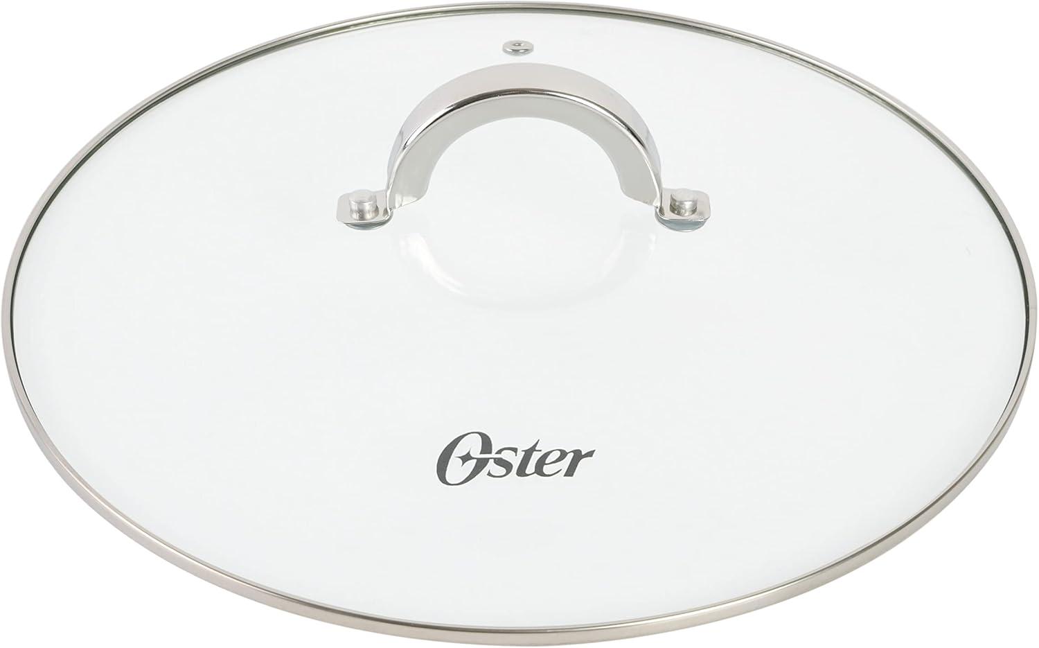 Oster 11-Inch Stainless Steel Pan with Steamer and Lid