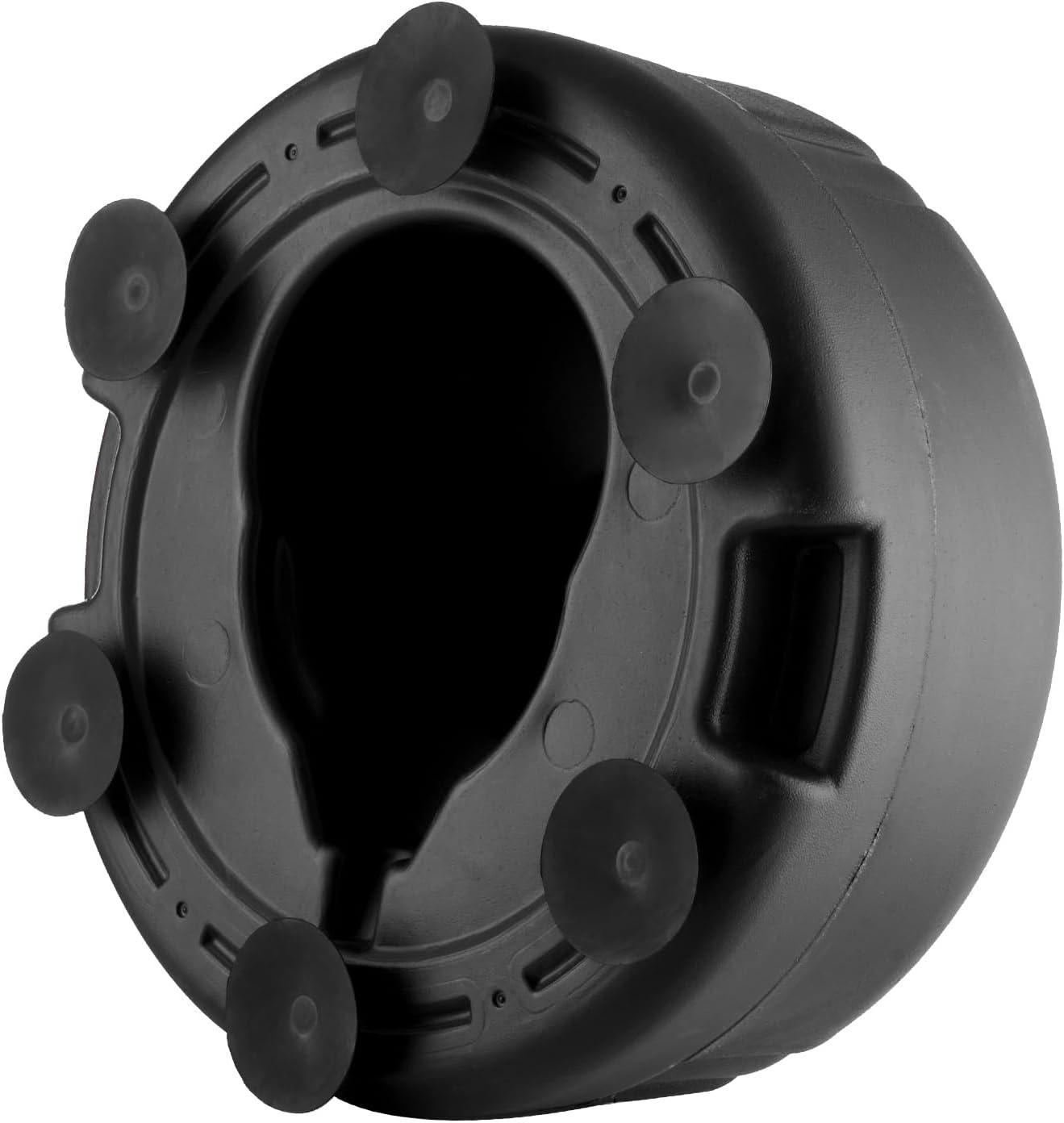 Adjustable Black PVC Leather Reflex Boxing Bag with Suction Cup Base