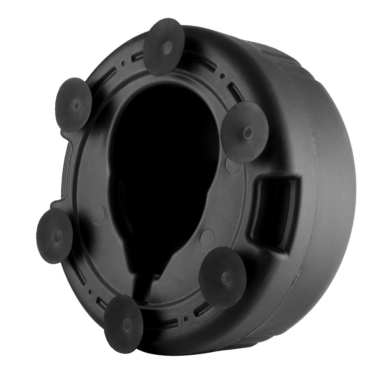 Adjustable Black PVC Leather Reflex Boxing Bag with Suction Cup Base