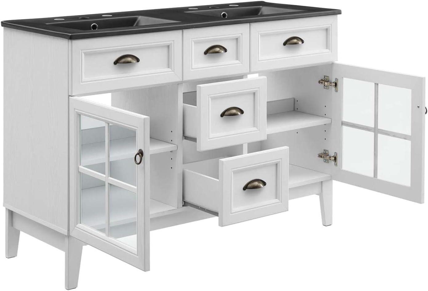 Modway Modway Isle 48" Double Bathroom Vanity Cabinet
