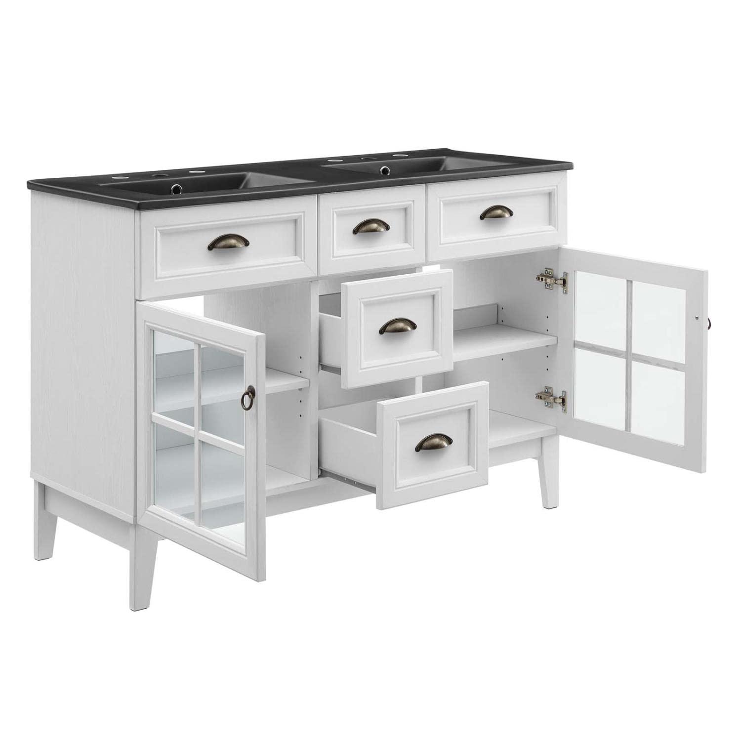 Modway Modway Isle 48" Double Bathroom Vanity Cabinet