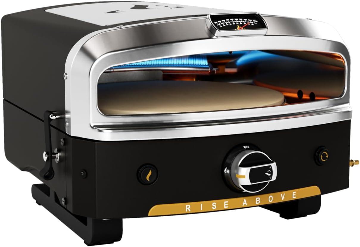 Halo Versa 16 Pizza Oven w/Patented Dual Burner System and Rotating Stone