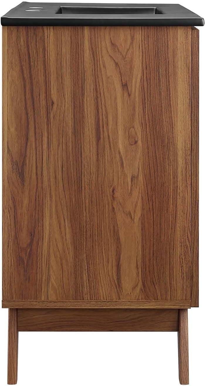 Modway Modway Soma 36'' Free Standing Single Bathroom Vanity with Manufactured Wood Top