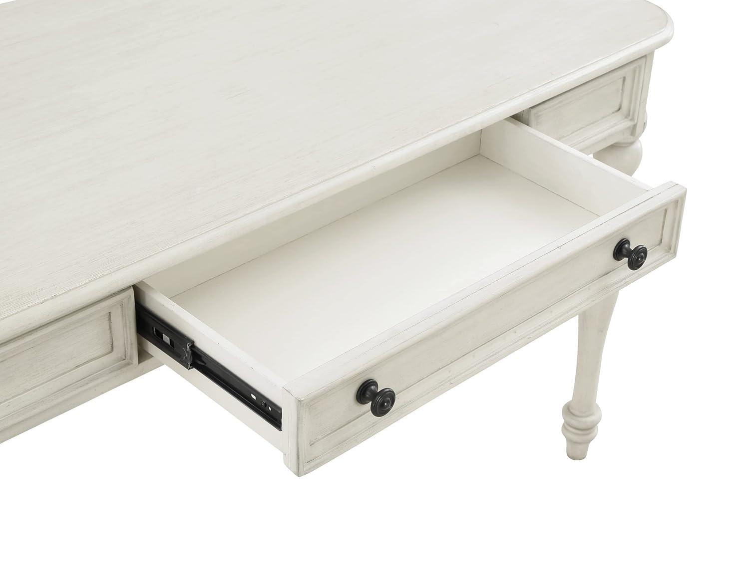 Country Meadows 48" Engineered Wood Desk Antique White
