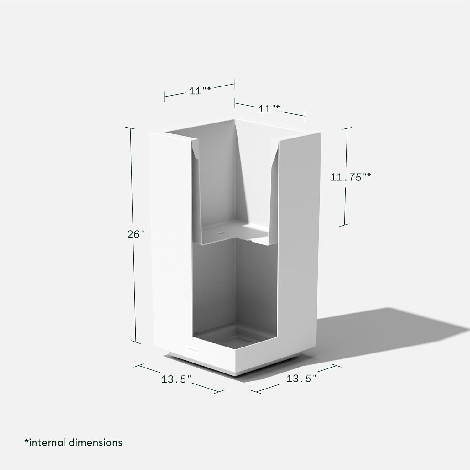 Block Series Pedestal Planter