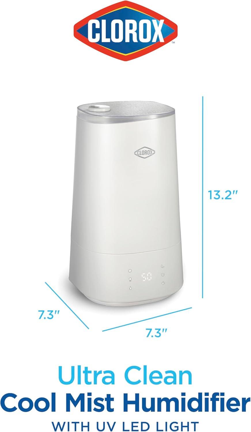 Clorox Clorox Cool Mist Ultra Clean Cool Mist Humidifier With UV Led Light