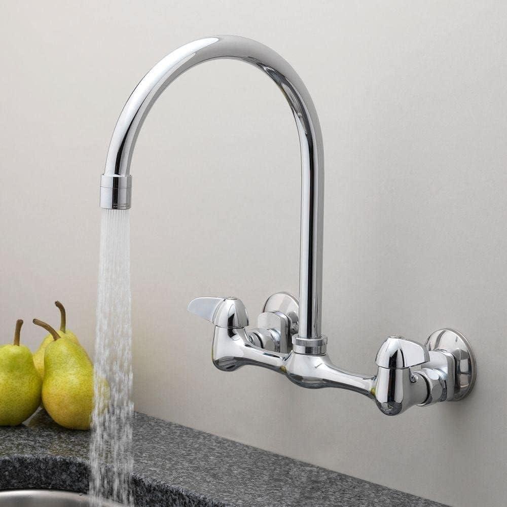 Homewerks Two Handle Chrome Kitchen Faucet