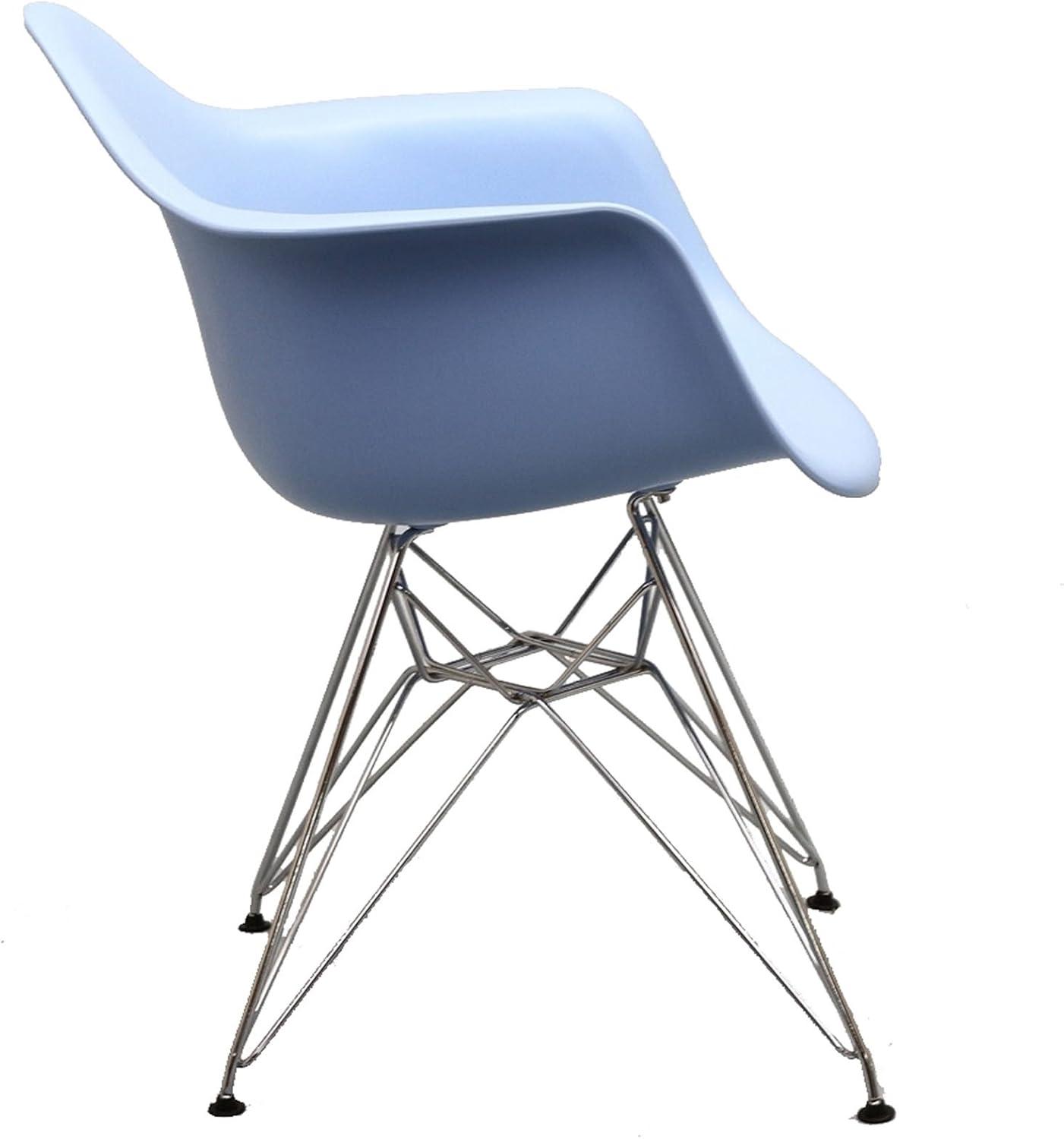 Modway Modway Plastic Dining Chair with Wire Base