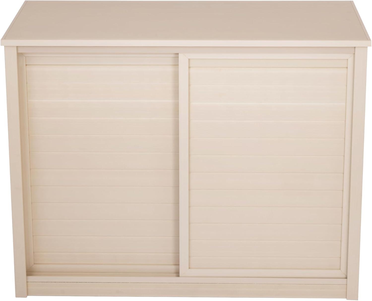 New Age Pet® ECOFLEX® Versa Stand Storage Cabinet for Pets, 36 in. Composite, Non-Toxic, Easy Assembly, Ideal for Extra Bedding, Food, Toys, Accessories Storage