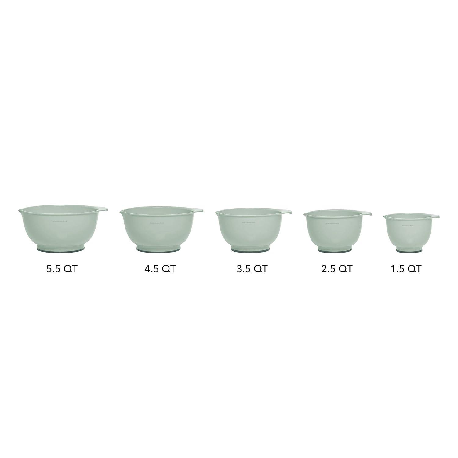 KitchenAid® Classic 5-Piece Mixing Bowl Set & Reviews | Wayfair