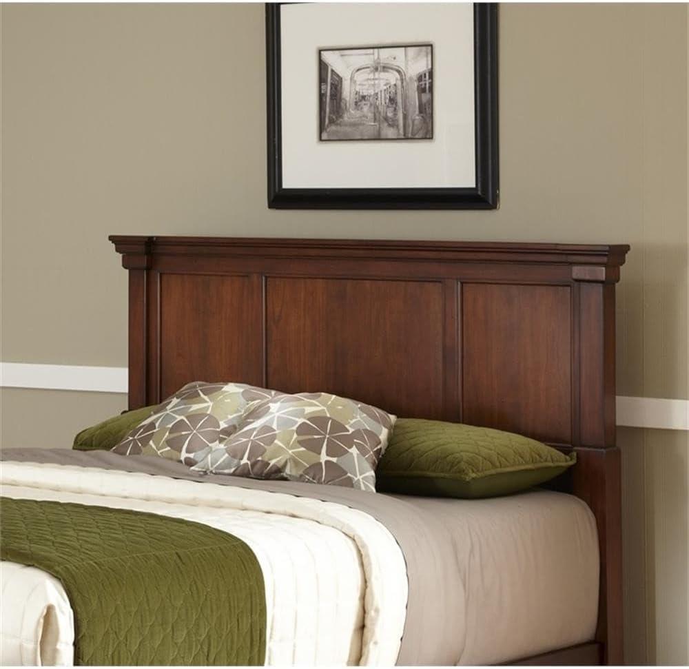 Aspen Rustic Cherry Full/Queen Mahogany Wood Headboard