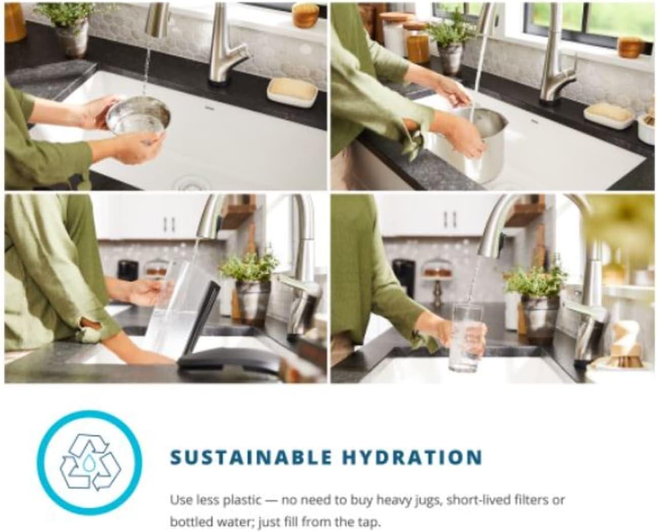 Avado Pull Down Single Handle Kitchen Faucet