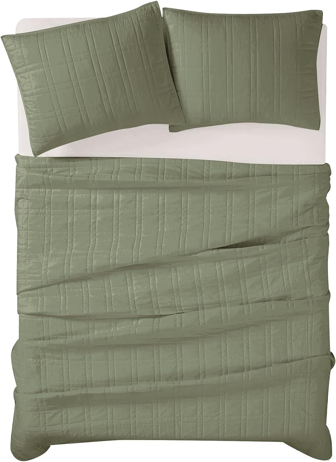 Heritage Solid Quilt Set - Cannon